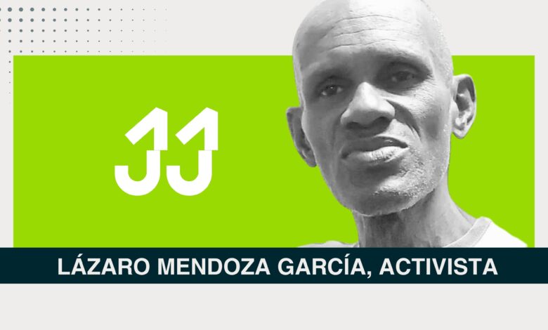 Detienen a activista Lázaro Mendoza.