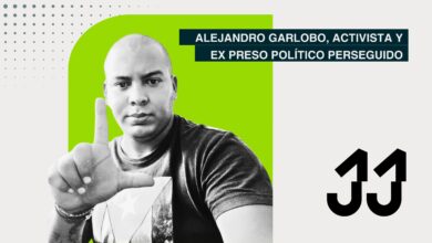 Alejandro Garlobo, perseguido en Cuba por ayudar a los presos políticos.